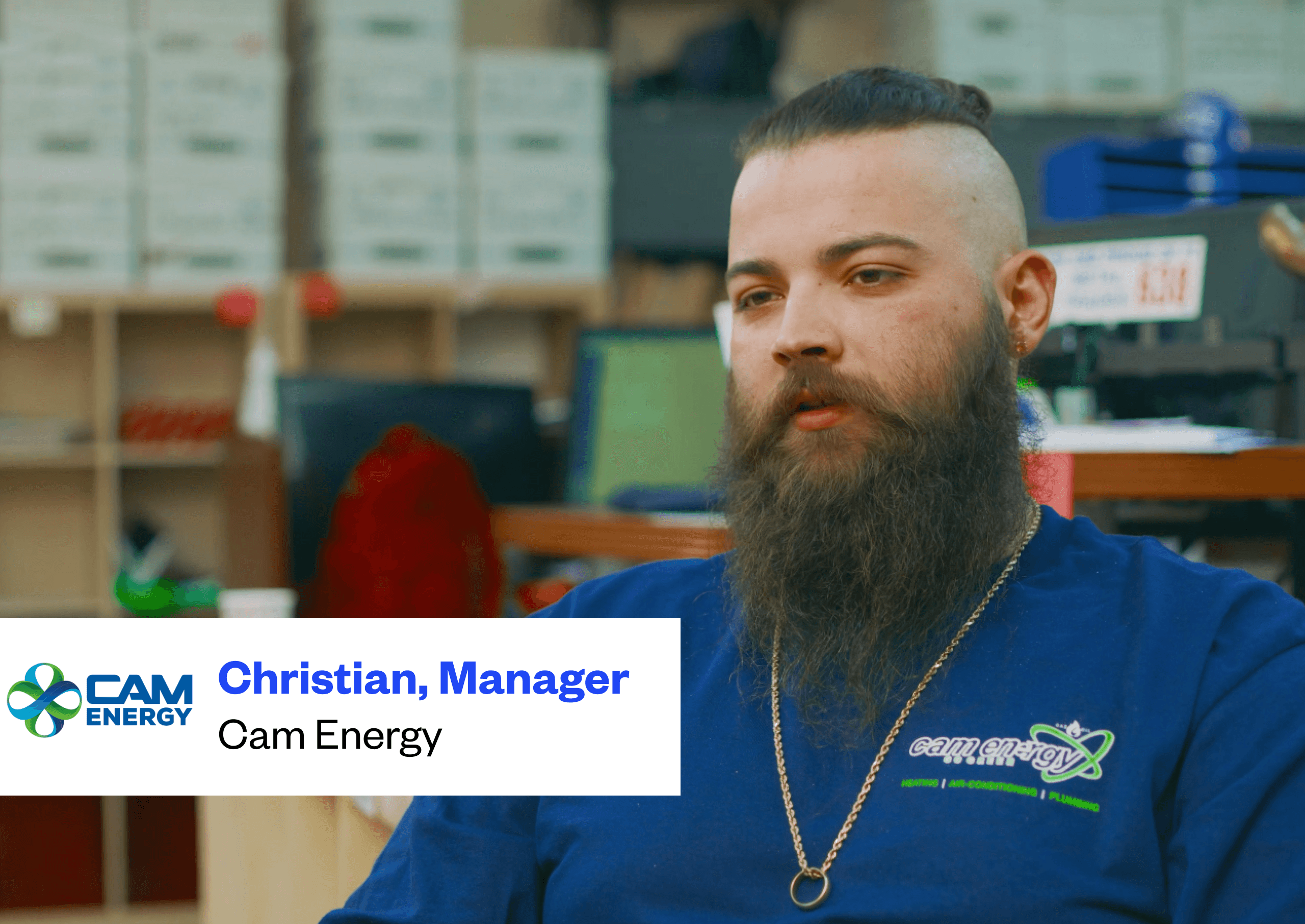 Cam Energy testimonial