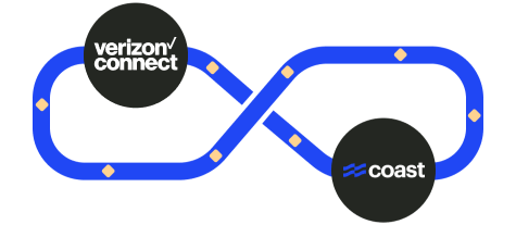 Verizon Connect Coast logos