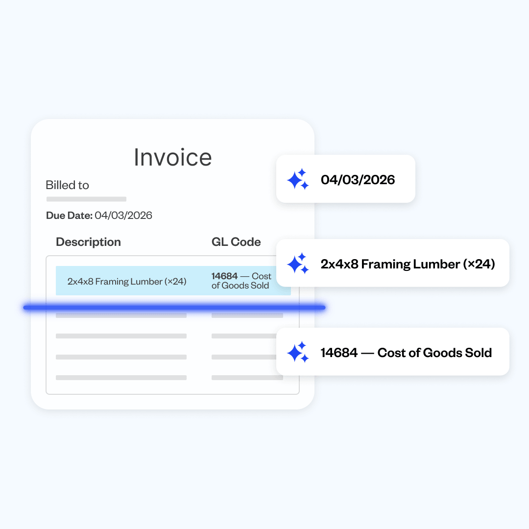 Invoice scanning visual
